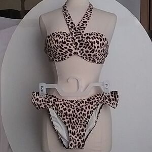 Victoria's Secret Pink Bikini Animal Print